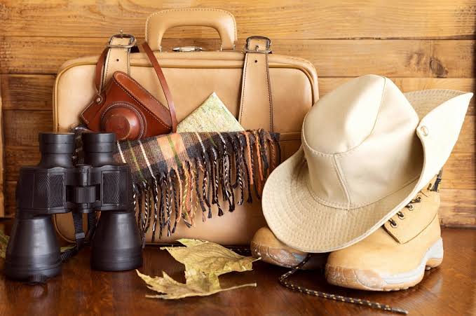 Packing a safari bag